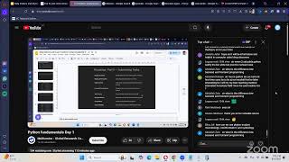 Python fundamentals Day 1