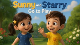 Come play with Sunny and Starry #3dcartoon  #KidsAdventure