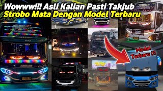 Strobo Mata Model Terbaru 2024‼️Kumpulan Truk Dan Bus Pakai Strobo Mata Kedip Keren Banget😱