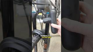 Use a massager to bleed your brakes?? #mtbhacks #mtb #bikehacks