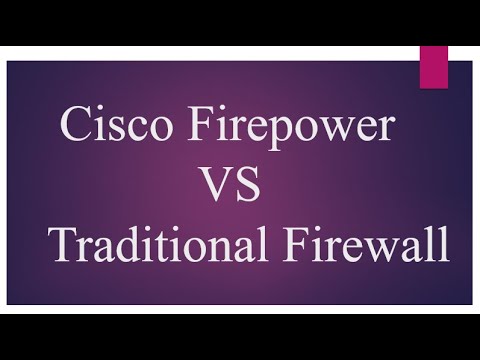 Cisco FTD Introduction | Cisco Firepower threat defense intro | Firepower vs traditional firewall.
