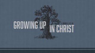 Sunday 2nd Service - Growing Up in Christ (1 John 2:12-14)