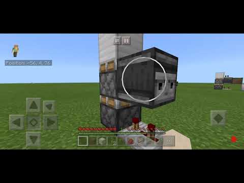 How to make a vertical double piston extender (mcpe)