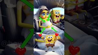 Spongebob team his wife is pregnant #spongebob #marriage #pregnant