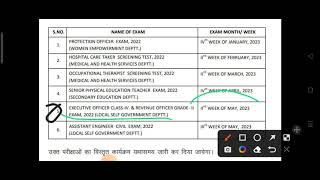 Rpsc RO EO Exam Date / Rpsc Executive Officer Exam Date / RO Exam Date 2022 / EO RO 2022