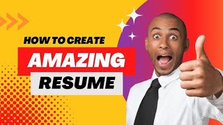 Create the Perfect CV in Minutes! (Canva + AI Magic Write Tutorial)
