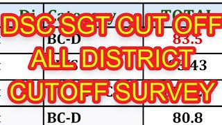 Apdsc cut off marks dsc cutoff marks in ap dsc sgt cutoff in all districts dsc sgt cutoff all distr