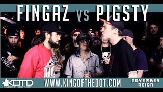 KOTD - Rap Battle - Fingaz vs Pigsty
