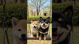 ラッキーの初デート❤️  First Date, Puppy Love Begins 🐶 #柴犬 #shibainu #dogshorts