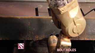 PythonX - Structural Steel CNC Machine Overview Video