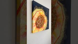 Peach – Abstract modern art 🖼️ 🍑✨ #PeachArt #SymbolicArt #AnnaCanary