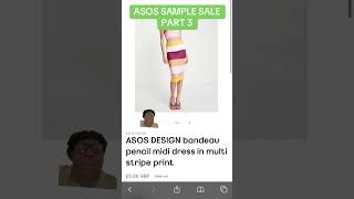 @ASOS sample sale part 3 #asos #asossamplesale