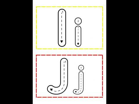 Alphabet Tracing Cards A4