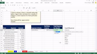 Mr Excel & excelisfun Trick 163: Monthly Expense Given End Date & Expense Name: Formula or Pivot?