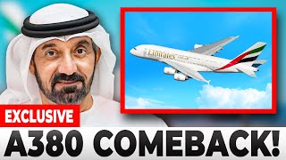 Emirates Just Made a HUGE Announcement for Their NEW A380!
