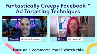 Fantastically Creepy Facebook™ Ad Targeting Techniques: Biteable on Facebook Live