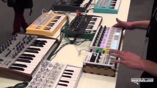 Arturia Beatstep Pro and Synthesizer jam at the Musikmesse 2015