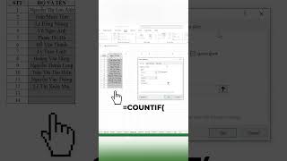 [Thủ thuật Excel] Ngăn chặn nhập trùng dữ liệu trong Excel #Shorts