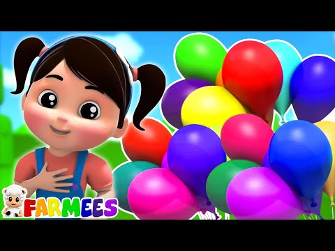 Colors Of The Farm, Farm Song and Learning Videos for Toddlers