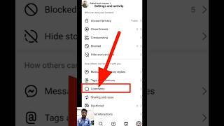 Instagram per comment kaise band Kare //How to of comment in Instagram 🔥😍#vairalshort #inastagram