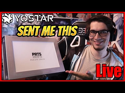 Yostar Sent me Merch! Let's Open it Together - Arknights