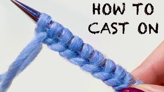 How to Cast on Stiches Knitting: Try this EASY and NEAT method