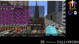 showing off builds in the world in kamelot craft