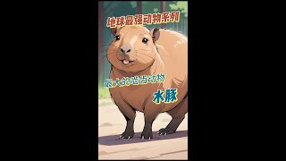 最大的啮齿动物：水豚