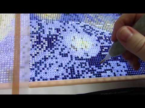Pick-n-Stick: A Diamond Painting WIP & Did I Quit Polymer Clay Chatty Update Part 2