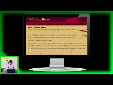 create simle webpage html css - creating a simple personal website using html and css