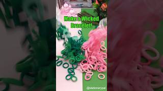 DIY a Wicked Bracelet for Your BFF! 🎁✨ #shorts