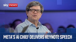 Meta's AI chief delivers keynote speech at VivaTech in Paris
