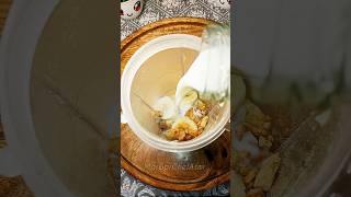healthy banana Milkshake by Fitness Coach Nitesh Soni | #shorts #niteshsoni #fitness