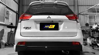 "MS-R競技專利中尾" MITSUBISHI COLT PLUS 1.5 Z30 - MS-R EXHAUST CATBACK SYSTEM