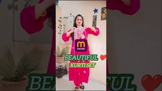 Meesho Kurta set haul #meesho #saree #viral #trending #trendingshorts #ytshorts #short#videos