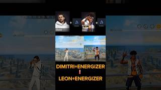 Dimitri || Leon || Energizer  #freefire #tondegamer #tricks #shortvideo #arisudanyt