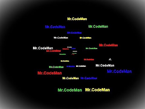 Turtle Graphics Project – Writing "Mr.CodeMan" with Python