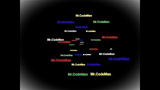 Turtle Graphics Project – Writing "Mr.CodeMan" with Python