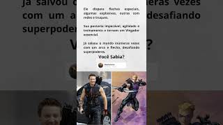 Em cada flecha, 0% de erro e 100% de justiça atingem o alvo. #GaviãoArqueiro #Marvel