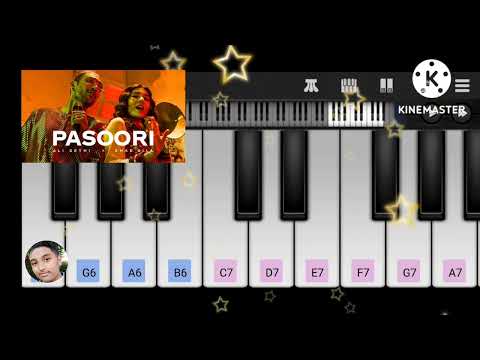 Pasoori song on piano | easy on piano 🎹🎹 |