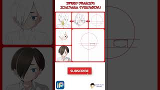 Speed drawing Ichikawa Kyoutarou Danger in my heart #shorts  #anime
