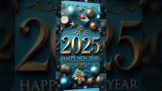 1 January 2025 Happy New Year Status Video #youtubeshorts #shorts #happynewyear #2025 #status