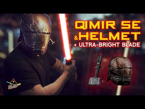 Qimir SE Lightsaber & Helmet + Ultra Bright Blade From Artsabers