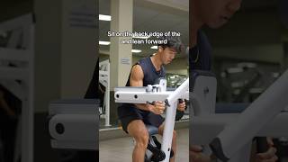 How to use the Bent Arm Machine Lateral Raise Properly