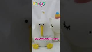 Silicon Night Lamp - Kidsinfy Collection : Perfect for adding a soft glow to your child's room!