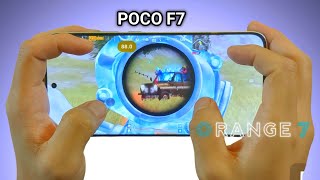 POCO F7 BGMI TEST GAMEPLAY 90 FPS WITH FPS METER (HANDCAM)