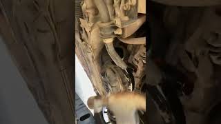 Stuck oil filter easy removal tip no oil filter tool?