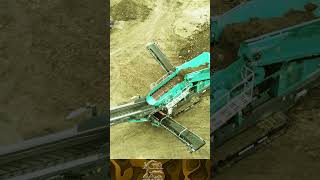 First Bucket into a New Screener | Powerscreen Warrior 1400X #shorts #tiktok #screener