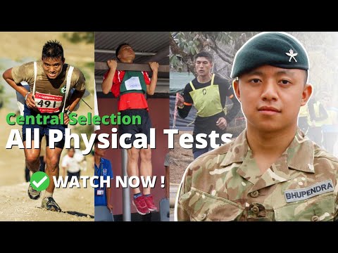 6 Changes in Physical Tests of Central Selection | British Army & Singapore Police ☎️: 9851411144