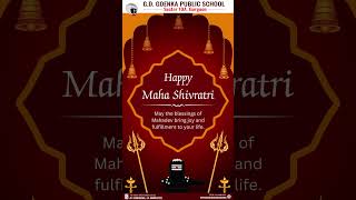 GD Goenka Public School Sector 10A, Gurgaon Wishing you a Maha Shivratri  #gdgoenka